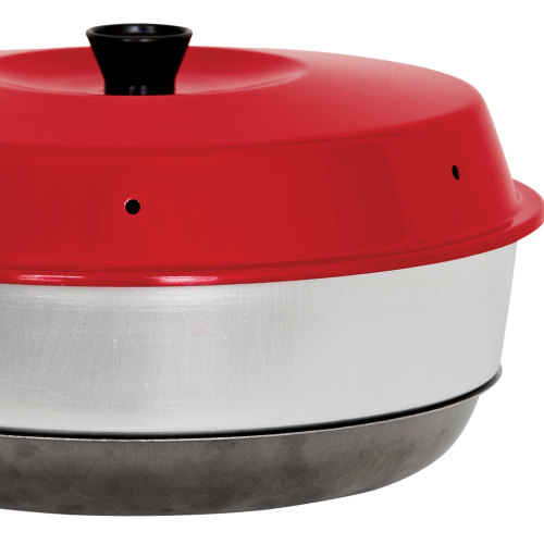 Omnia Campingbackofen Set 2-teilig mit Thermometer - Auflauf- und Backformen