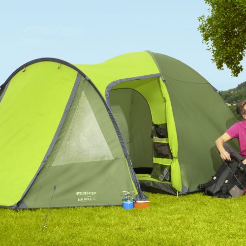 Berger Easy Rock 4 Plus Kuppelzelt für 4 Personen - Iglu- & Kuppelzelte