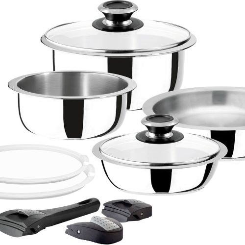 Berger Topfset Quick Clack Light 11-tlg. - Kochgeschirr-Sets