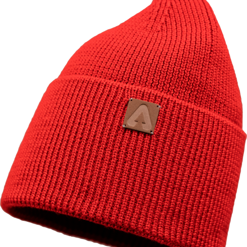 P.A.C. Leana Beanie Damenmütze rot one size - Hüte & Mützen von PAC