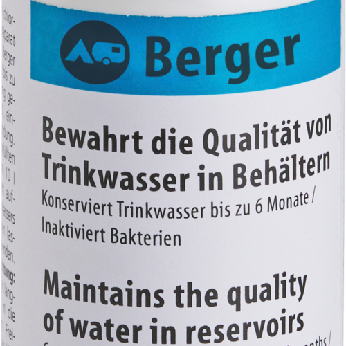 Berger Wasserkonservierung Silber (ohne Chlor) für 1.000 l - Wassertankentkeimung & -reinigung