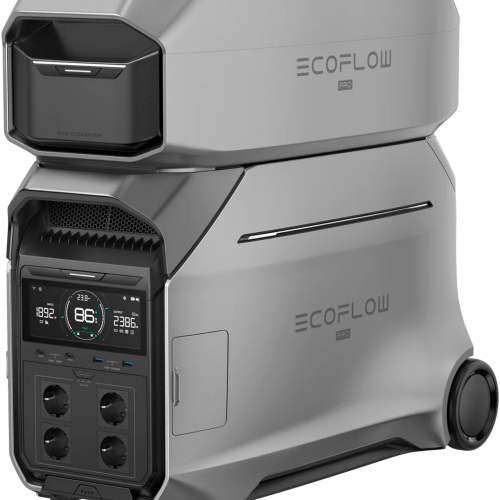 EcoFlow Tragbare Powerstation Delta Pro 3 mit Extrabatterie  - Powerstations
