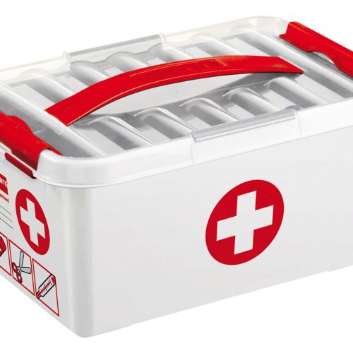 Arzneibox Q-line 6 Liter - Aufbewahrungs- & Transportbehälter von Sunware