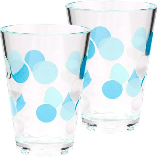 Berger Bubble Trinkgläser 350 ml 2er Set türkis - Gläser