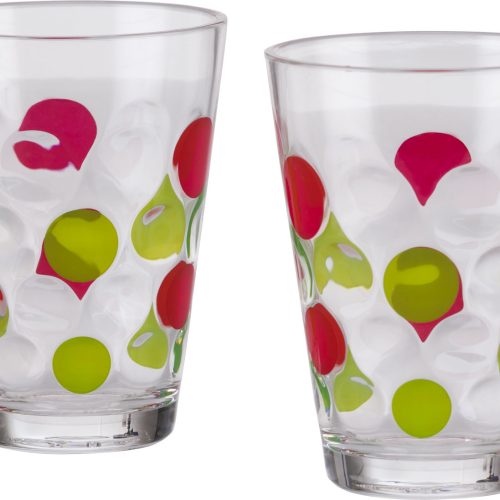 Berger Bubble Trinkgläser 350 ml 2er Set lime-berry - Gläser