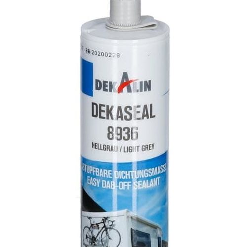Dekalin Dekaseal 8936 Abtupfbare Dichtungsmasse Hellgrau 310 ml - Klebstoffe & Dichtmittel