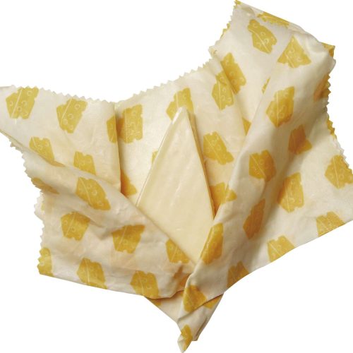 Nuts Innovations Bienenwachstuch 3er Set Käse - Lebensmittelbehälter / Vorratsdosen