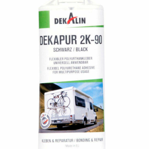 Dekalin Flexibler 2-Komponenten Polyurethankleber Dekapur 2K-90 Dualkartusche 50 ml inklusive 2 Statikmischern - Klebstoffe & Dichtmittel
