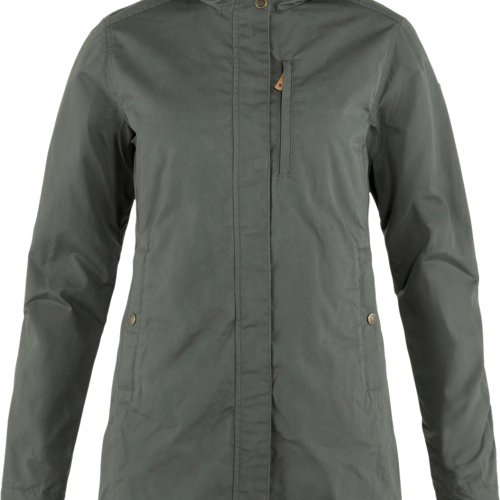 Fjällräven Kiruna Padded Damenmantel dunkelgrau M - Damenjacken