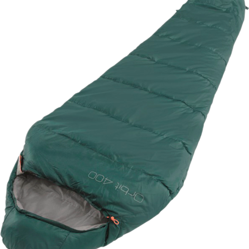 Easy Camp Orbit 400 Schlafsack 225 x 80 cm petrolblau  - Schlafsäcke