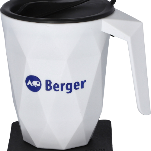 Berger To-Go Kunststoff Henkeltasse mit Magnetboden 300 ml - Becher und Tassen