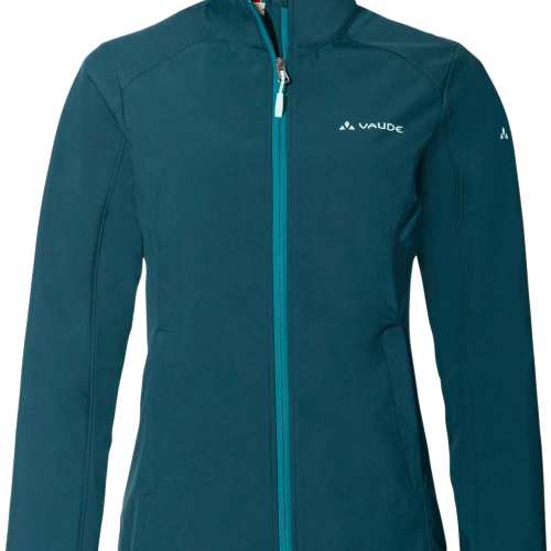 Vaude Hurricane IV Damen Softshelljacke dunkelgrün 38 - Damenjacken