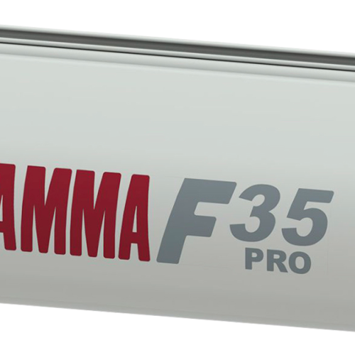 Fiamma Wand-/Dachmarkise F35 Pro 220 cm (Titanium / Royal Blue) - Kassettenmarkisen