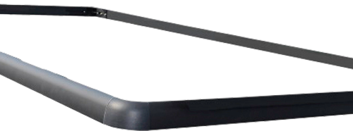 EuroCarry Reling Adventure Roof schwarz 3420 mm - Fahrradträger Zubehör von Euro Carry