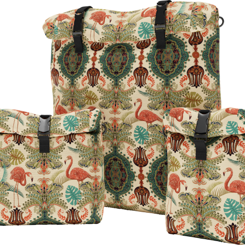 DriveDressy Magnet-Tasche/Organizer L Oriental Flamingo - Taschen & Packsäcke von Drive Dressy