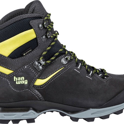 Hanwag Tatra Light GTX Herren Wanderstiefel asphalt yellow gelb 9 - Herrenschuhe