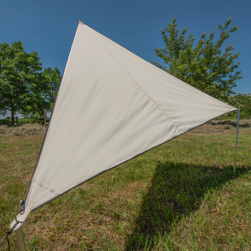 Bent Sonnensegel TC-Zip-Canvas Single aus Baumwoll-Mischgewebe Sand - Pavillons & Tarps