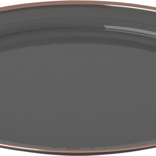 GSI MESA Emaille-Teller 26 cm  - Shadow - Teller