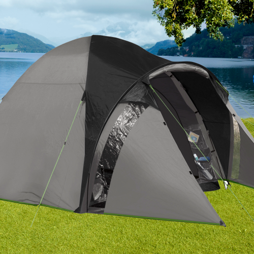 Berger Kiwi NZ 4 Plus Kuppelzelt für 4 Personen - 3-Personen Zelte