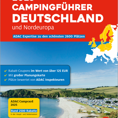 Campingführer Deutschland/Nordeuropa 2025 - Campingführer von ADAC