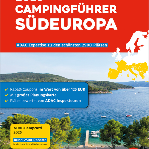 Campingführer Südeuropa 2025  - Campingführer von ADAC