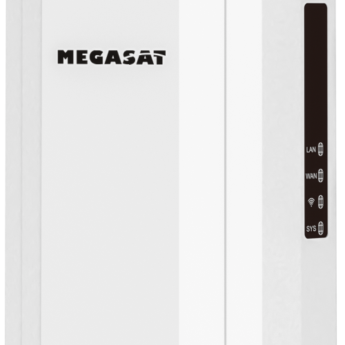Megasat Connected WiFi-Booster System bestehend aus Außenantenne und Router - Router-Sets