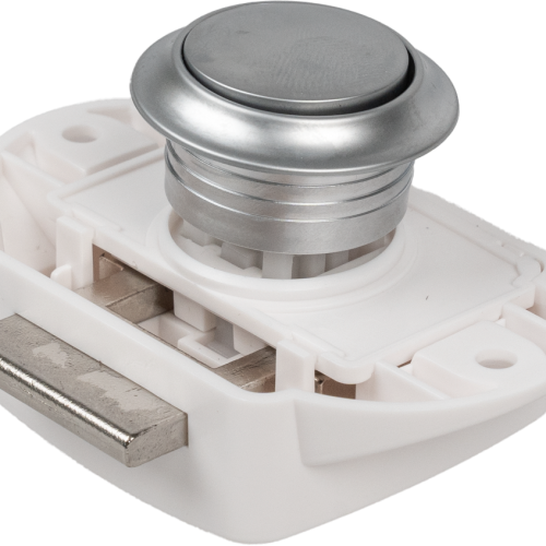 Berger Pushlock Drucknopf large - Scharniere, Beschläge & Möbelzubehör