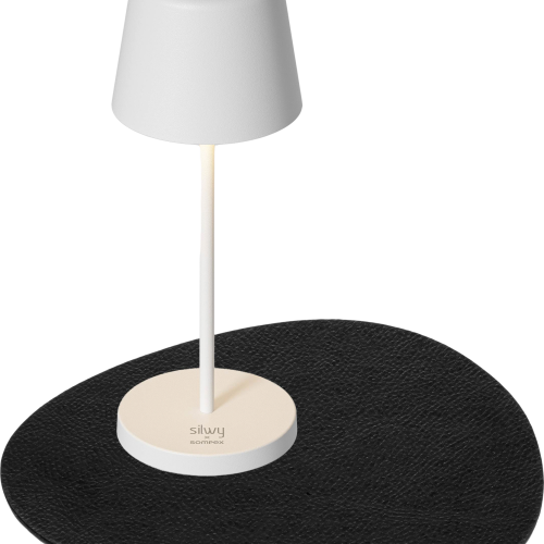 Silwy LED-Magnet-Leuchte Monaco akkubetrieben inklusive Platzset weiß - LED Campingleuchten