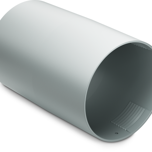 Dometic gerades Übergangsstück für Ø65 mm Standardluftleitungen - Zubehör Einbau-Heizungen