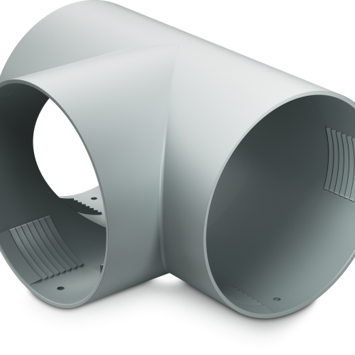 Dometic  T Luftverteilerstück passend für Ø65 mm Standardluftleitungen - Zubehör Einbau-Heizungen