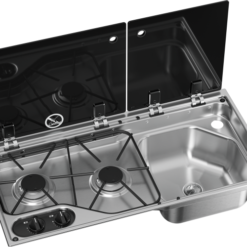 Dometic Kochfeld-Spüle-Kombination CVC1700G  - Koch-Spül-Kombinationen