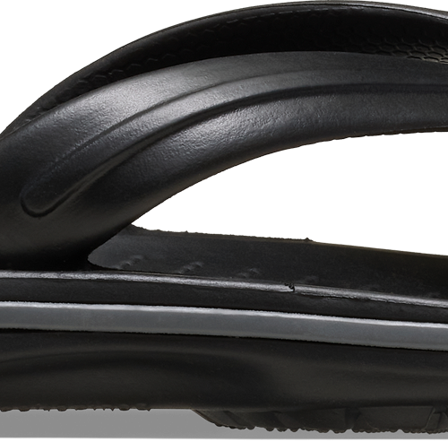 Crocs Crocband Flip Unisex Sandalen schwarz 45-46 - Herrenschuhe