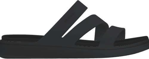 Crocs Getaway Strappy Damensandalen schwarz 39-40 - Damenschuhe