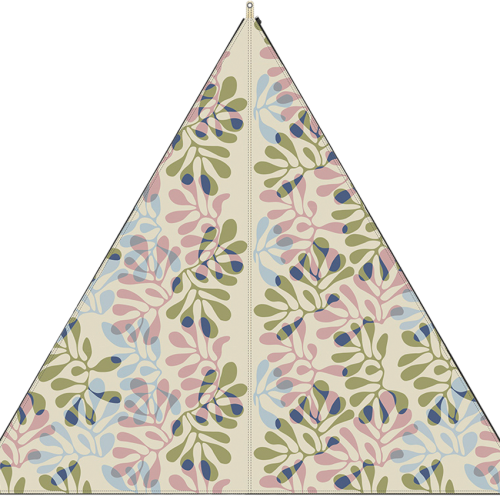 Bent Sonnensegel TC-Zip-Canvas Single aus Baumwoll-Mischgewebe Scandinavian Design forrest linches - Pavillons & Tarps