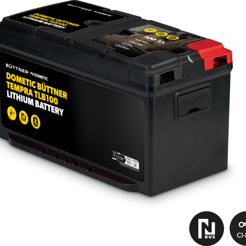 Dometic Büttner Lithiumbatterie Tempra TLB100 12 V / 100 Ah - Fahrzeug-Batterien