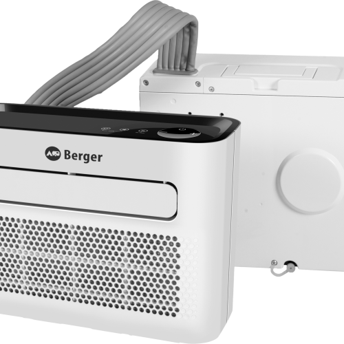 Berger Arktar 5000 Pro Mobile Split-Klimaanlage mit Heizung 5.000 BTU 1.465 W / 560 W - Split-Klimaanlagen