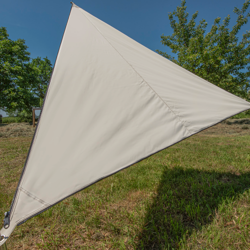 Bent Sonnensegel TC-Zip-Canvas Single aus Baumwoll-Mischgewebe Sand - Pavillons & Tarps