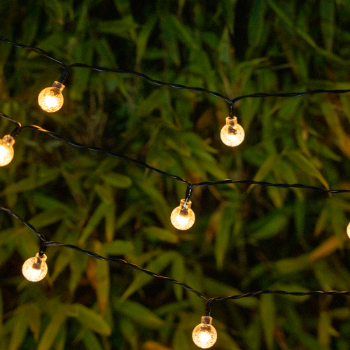 Berger Solar-Lichterkette 50 LED Kugeln - LED Campingleuchten