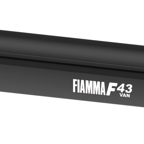 Fiamma Wandmarkise F43van 300 Gehäusefarbe Deep Black Tuchfarbe Royal Grey 310 cm - Kassettenmarkisen