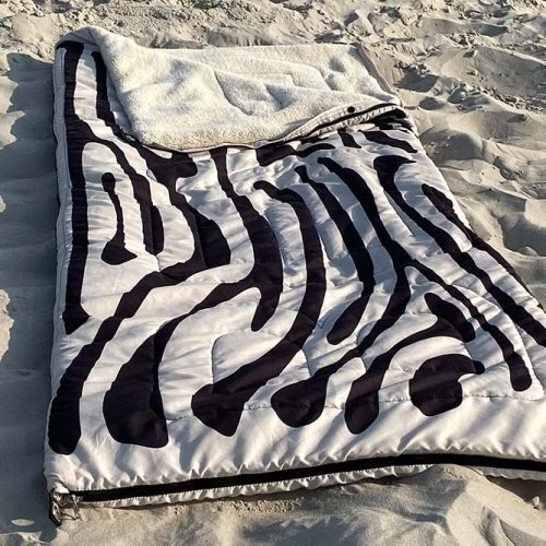 Bent Deckenschlafsack Bentcho wendbar inklusive Tasche Zebra - Schlafsäcke