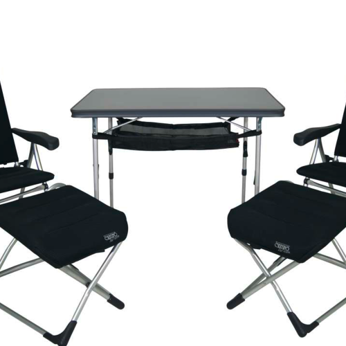 Crespo - Set AA/213-CTAR  Tisch-, & Stuhl-Set 3 tlg. - Klappstühle