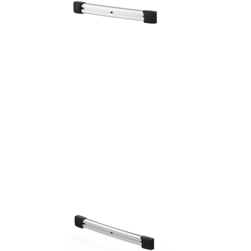 Fiamma Befestigungsprofil Kit Bars für Leiter Deluxe DJ passend für Crafter ab 2017 Aluminium - Transportboxen & Leitern