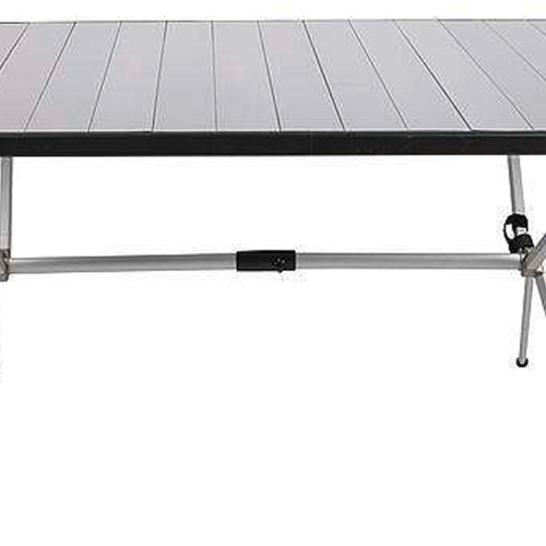 Bo-Camp Lamel Campingtisch 121 x 80 cm - Rolltische