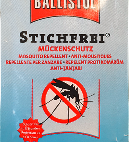 Ballistol Stichfrei Mückenschutz 1 Tuch getränkt - Insektenabwehr & Mückenschutz