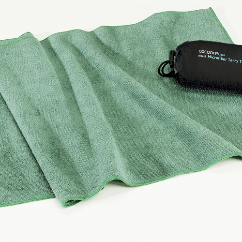 Cocoon Microfiber Handtuch Light bamboo green XL - Outdoor Zubehör