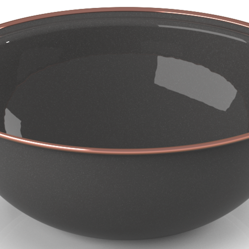 GSI MESA Emaille-Schale 14,6 cm - Shadow - Schüsseln & Schalen