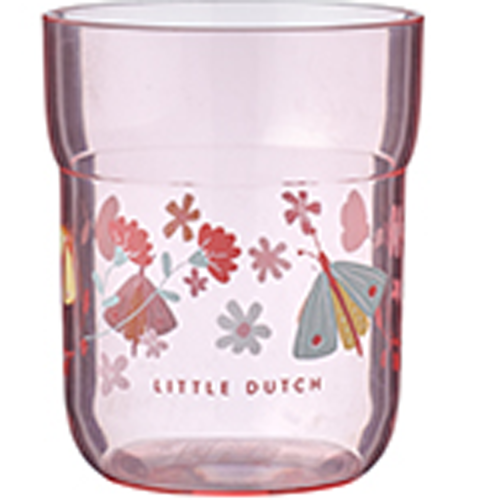 Mepal Mio Kinder Trinkglas 250 ml flowers & butterflies  - Gläser
