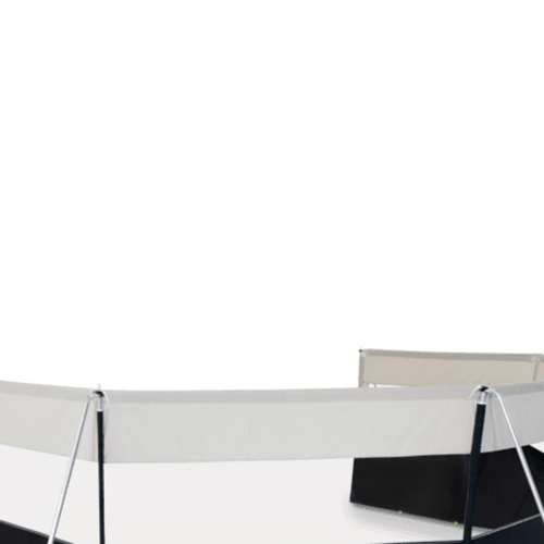 Dometic Pro Windbreak 5 Windschutz mit Gestänge 765 x 140 cm - Sichtschutz & Sonnenschirme