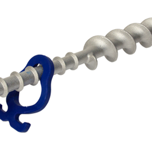 Peggy Peg Schraubhering Long Aluminium (LA) 31 cm 2er Set (PP13) - Zeltheringe & Abspannmaterial