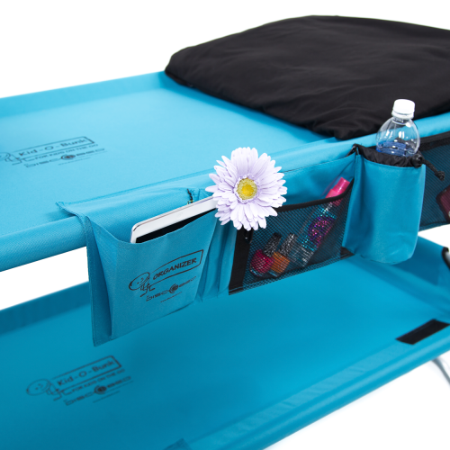 Disc-O-Bed Seitentasche / Organizer für  Kid-O-Bed Einzelbett blau - Möbelzubehör